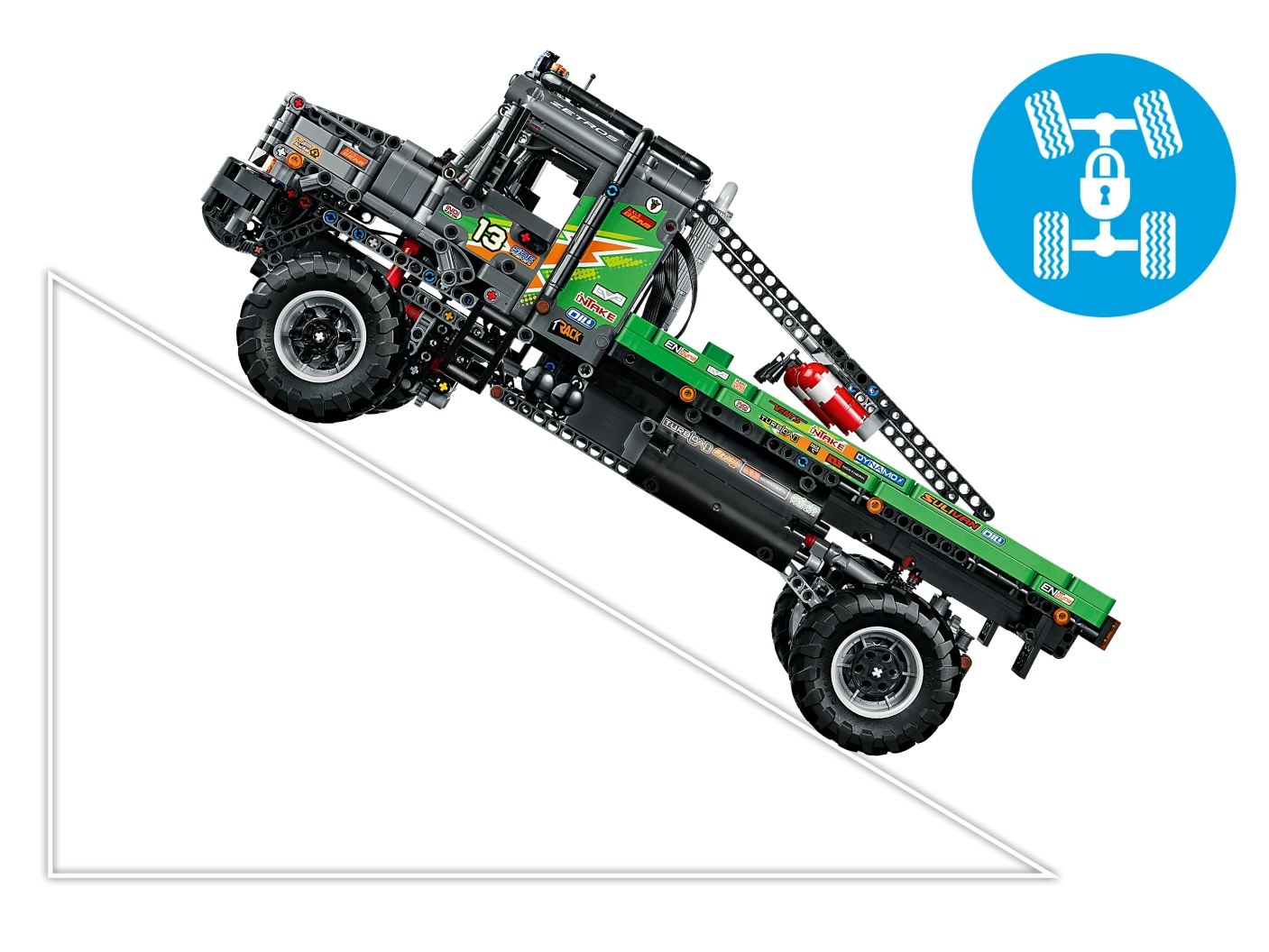 4x4 Mercedes-Benz Zetros Trial Truck
