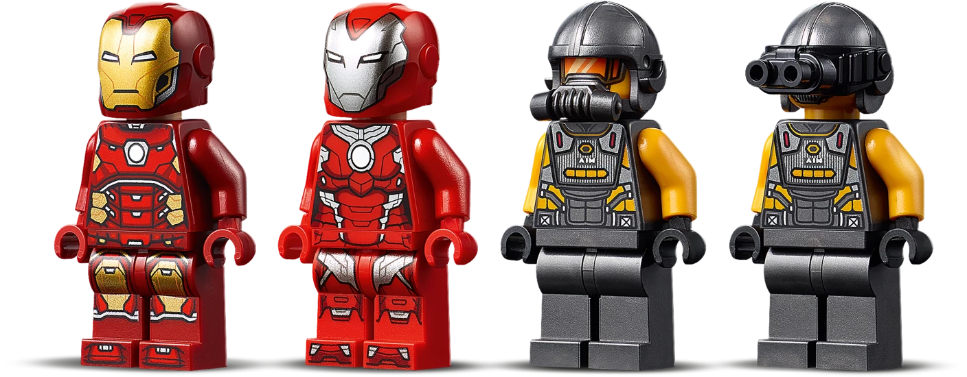 Iron Man Hulkbuster versus A.I.M. Agent