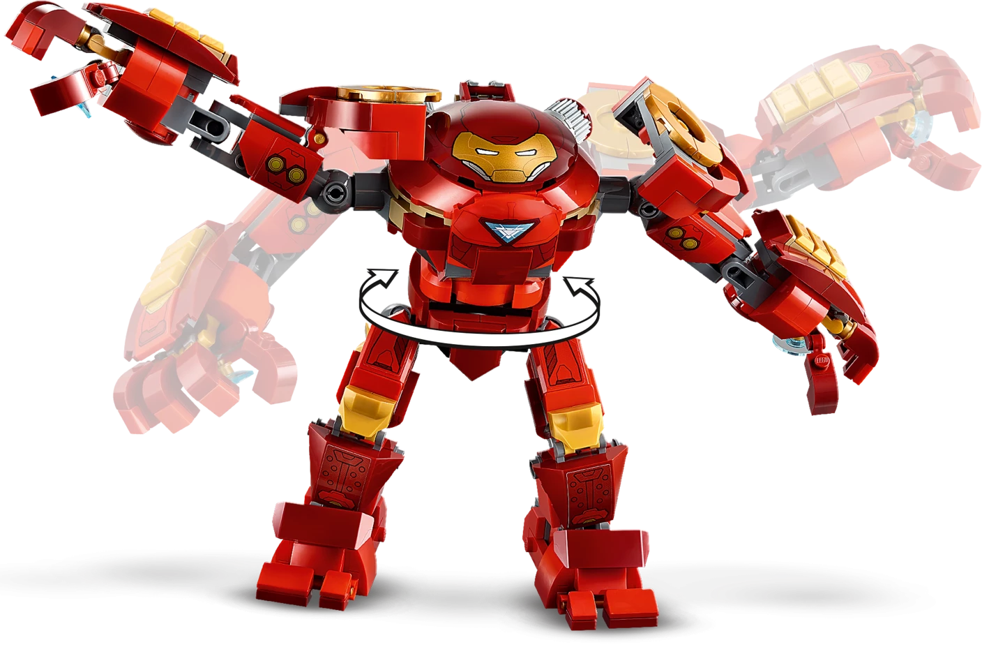 Iron Man Hulkbuster versus A.I.M. Agent