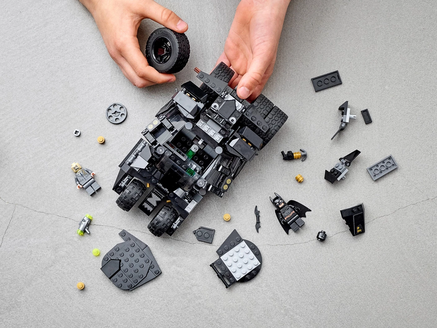 LEGO® DC Batman™ Batmobile™ Tumbler: Scarecrow™ krachtmeting