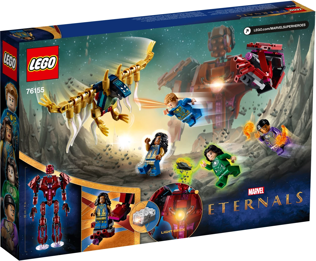 LEGO® Marvel The Eternals In de schaduw van Arishem
