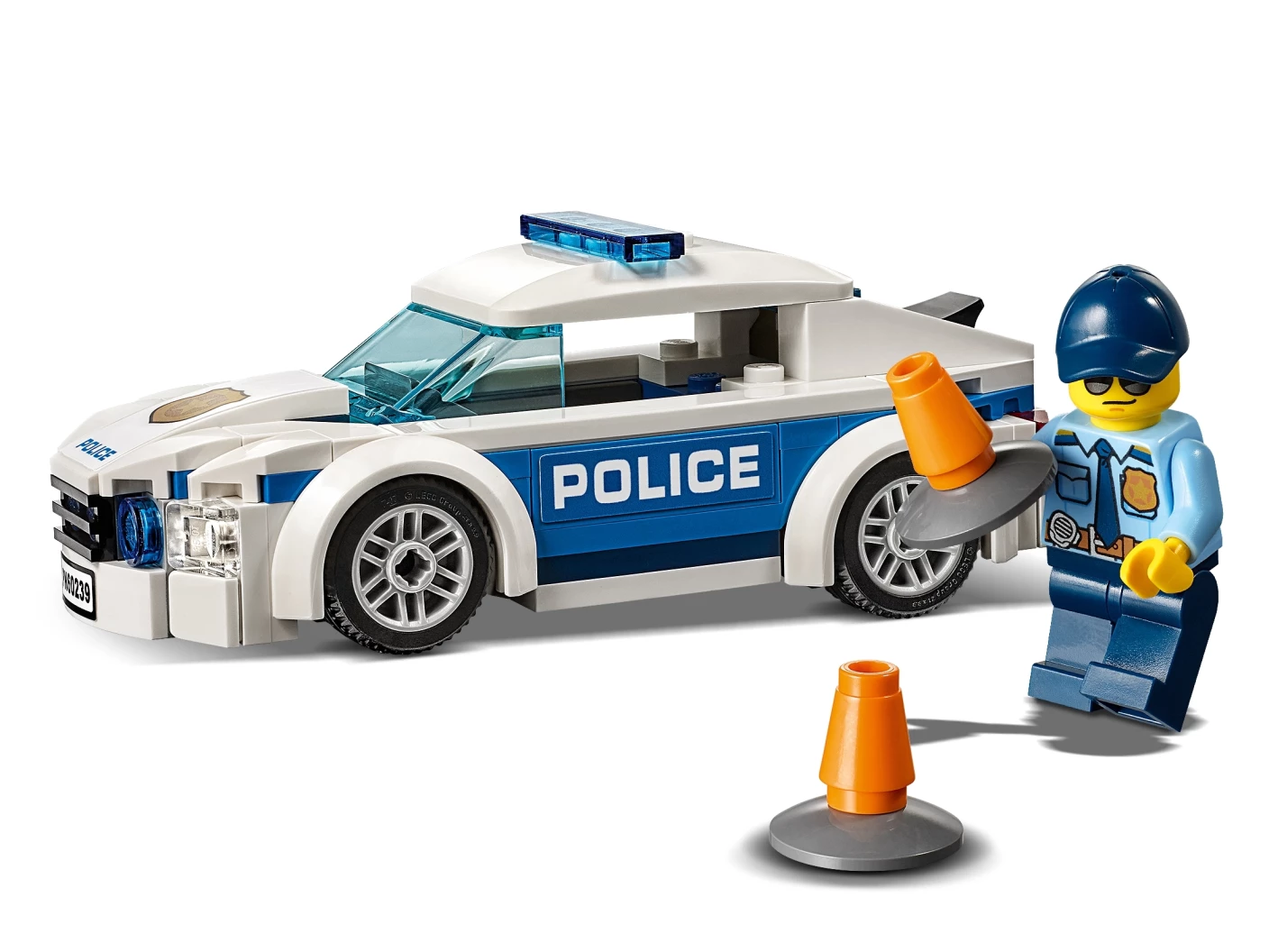 Politiepatrouille auto
