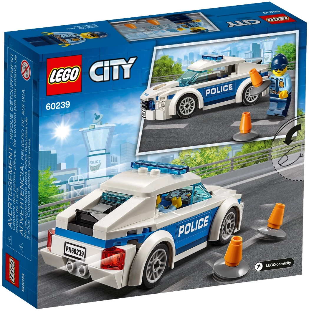 Politiepatrouille auto