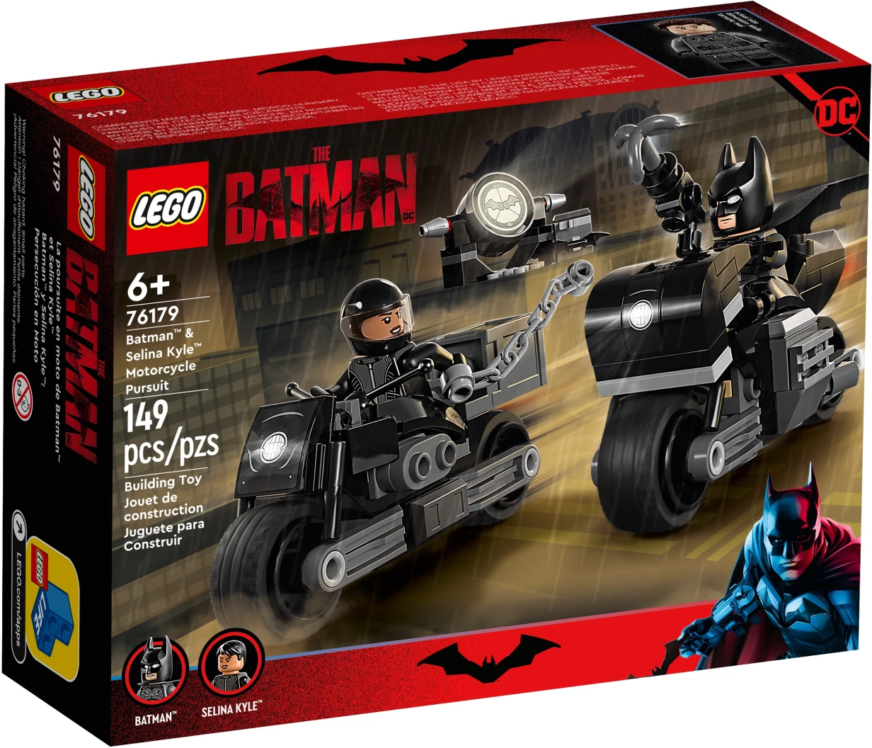 Batman™ & Selina Kyle™ motorachtervolging