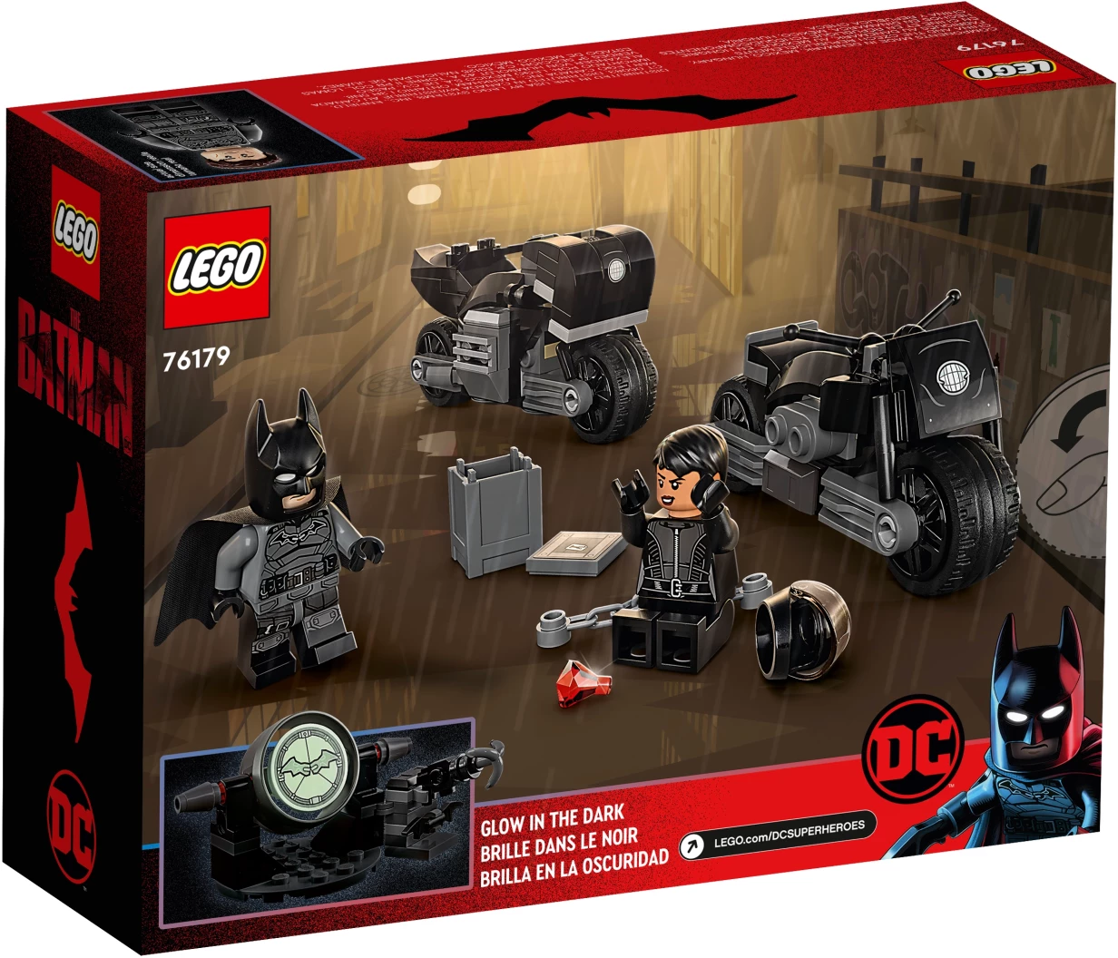 Batman™ & Selina Kyle™ motorachtervolging