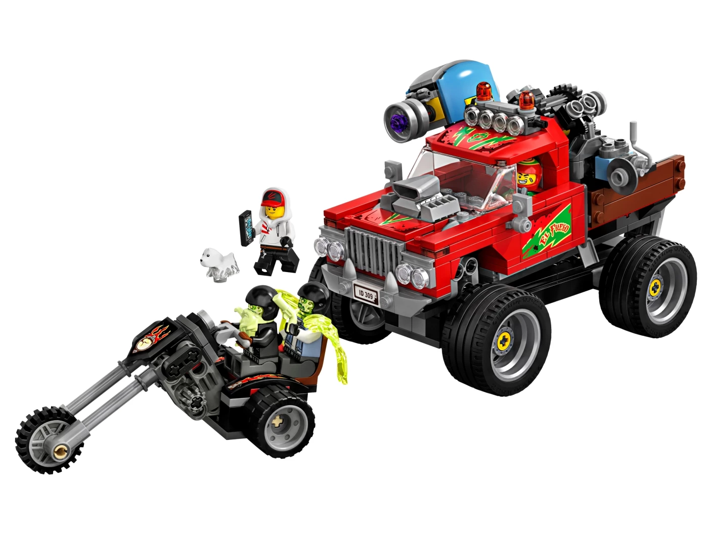 El Fuego's stunttruck