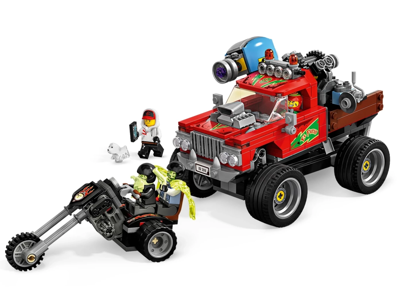 El Fuego's stunttruck