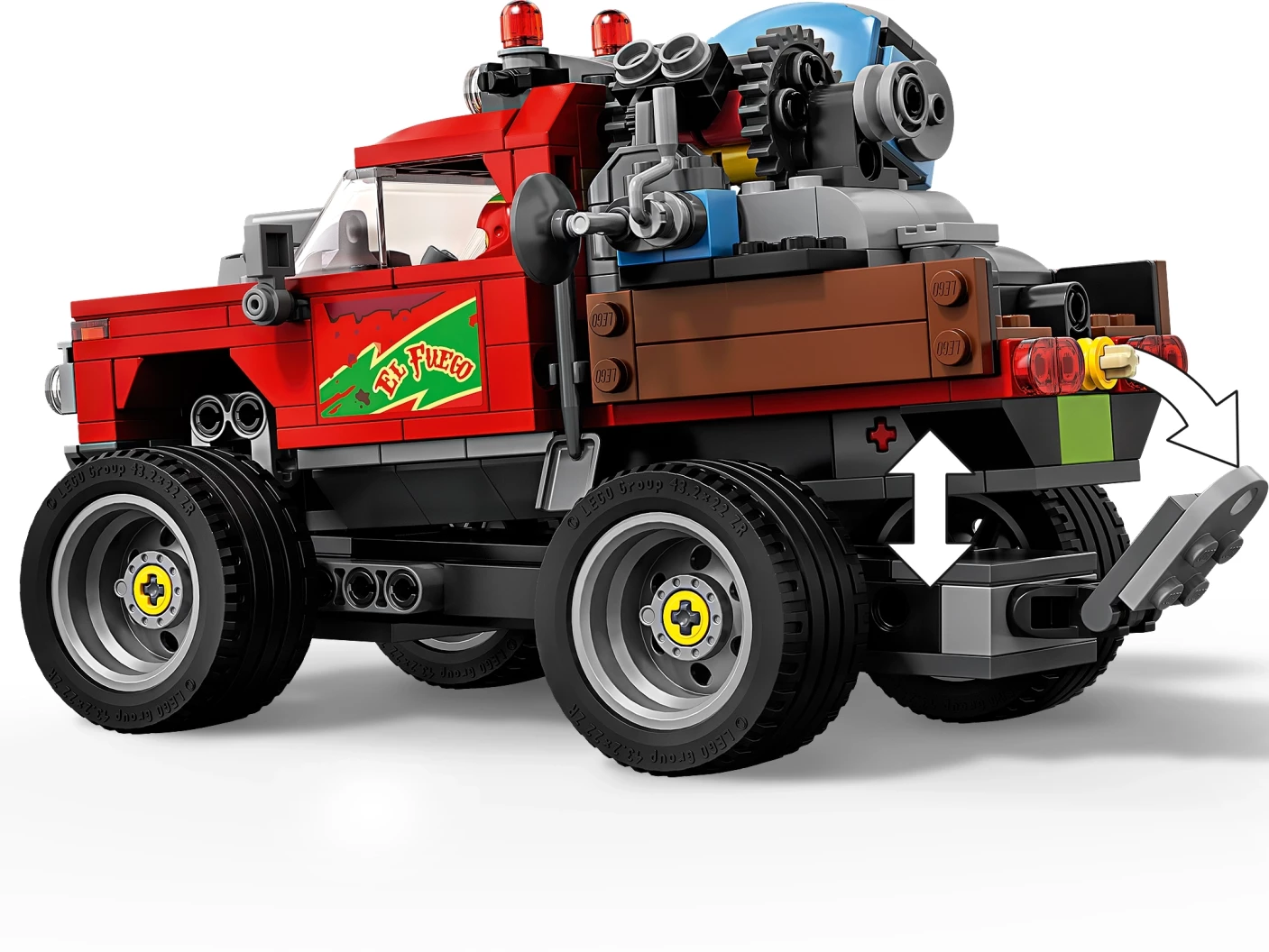 El Fuego's stunttruck