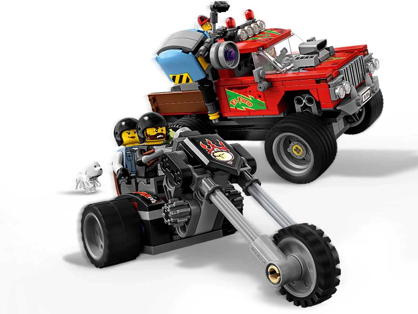 El Fuego's stunttruck