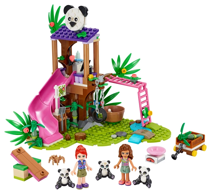 Panda jungle boomhut