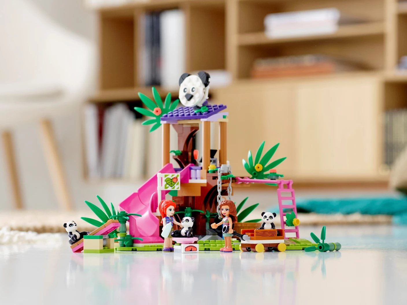 Panda jungle boomhut