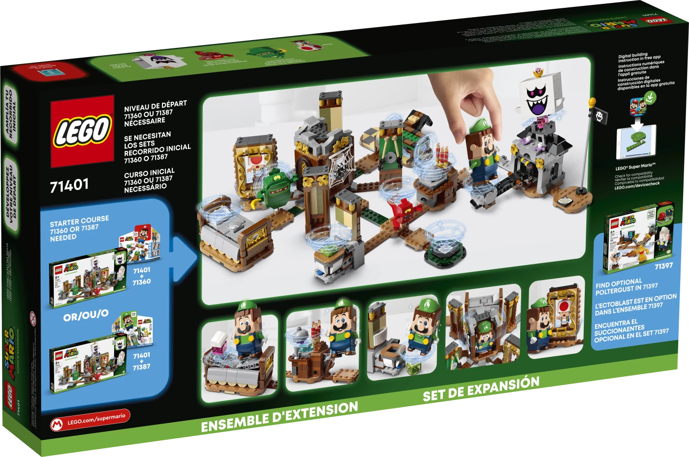 Uitbreidingsset: Verstoppertje in Luigi’s Mansion™