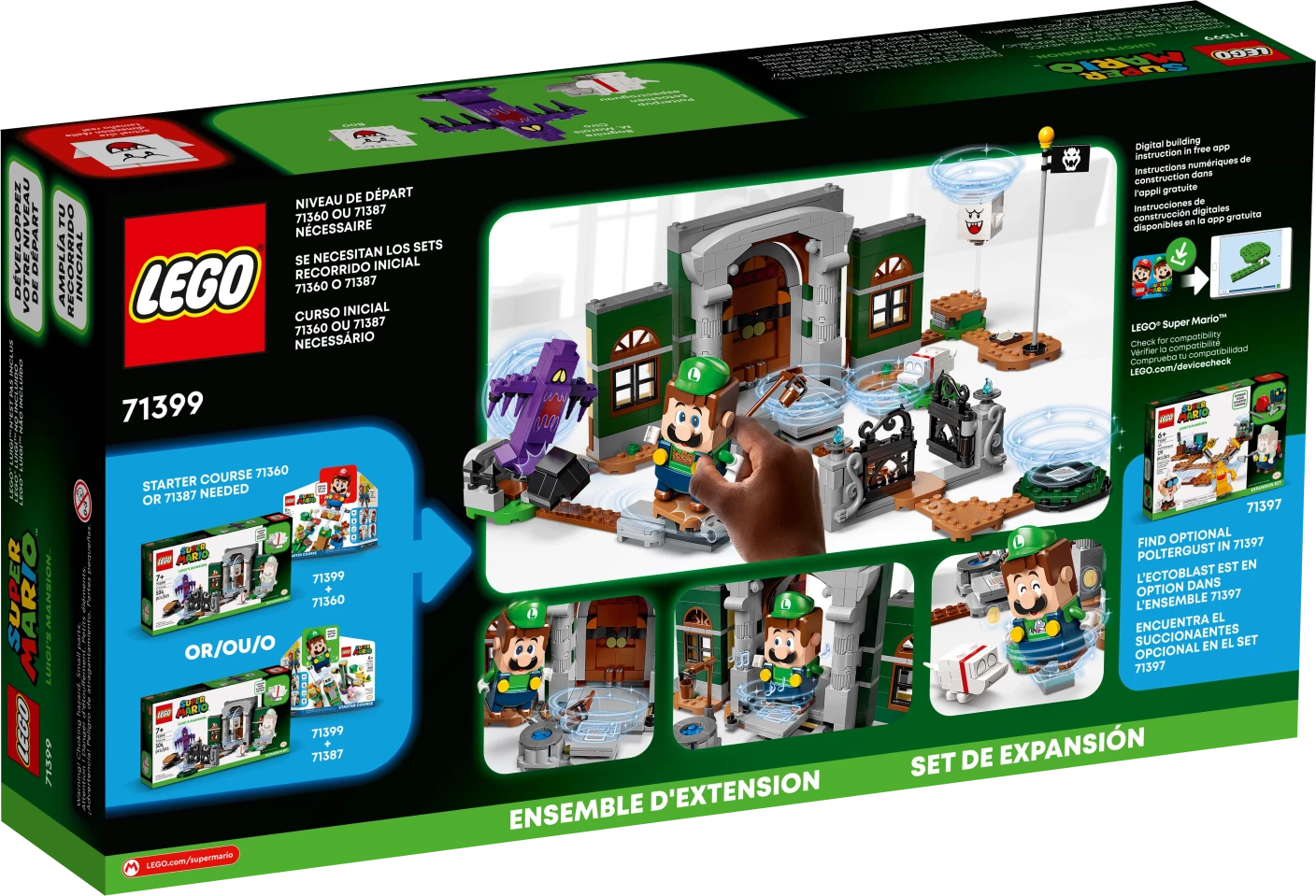Uitbreidingsset: Luigi’s Mansion™-hal