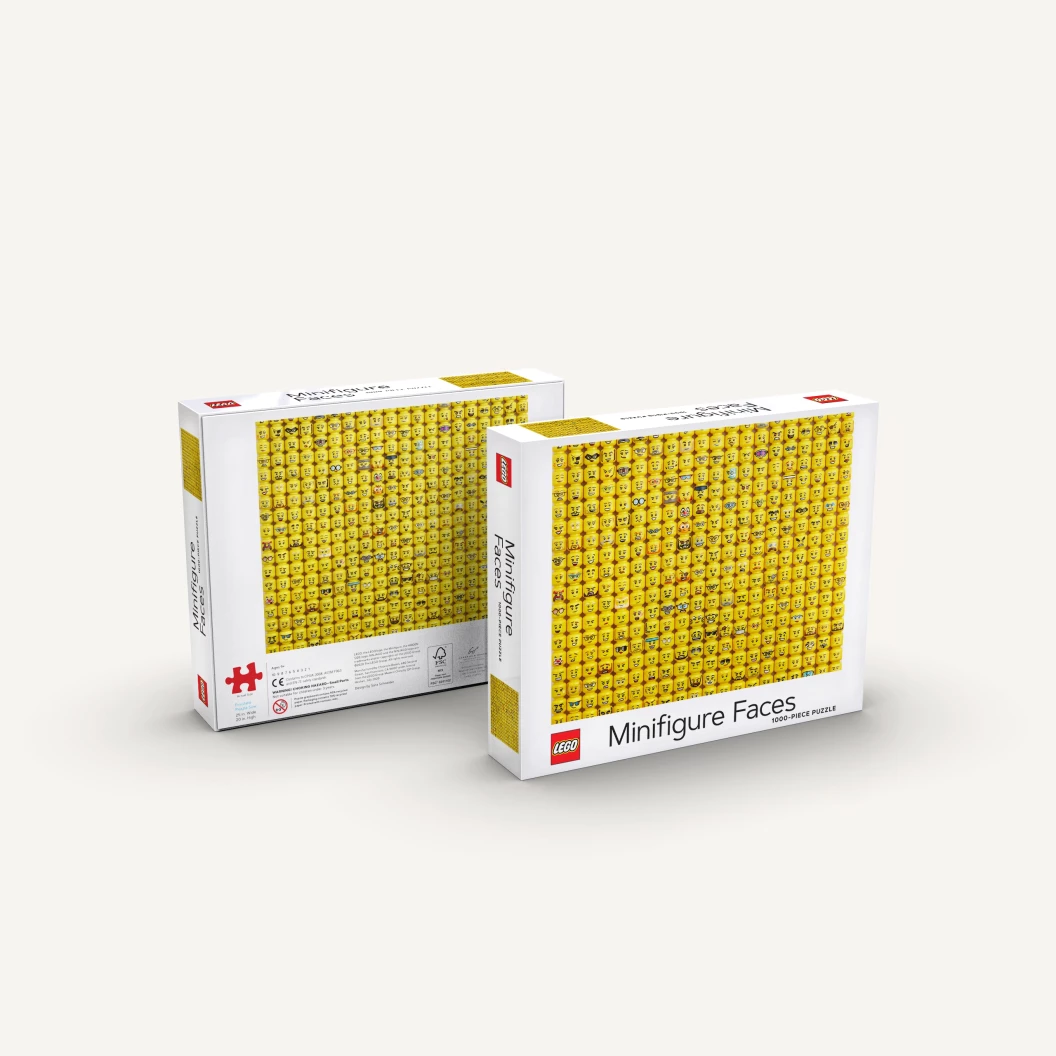 Minifiguurgezichtenpuzzel 1000 stukjes