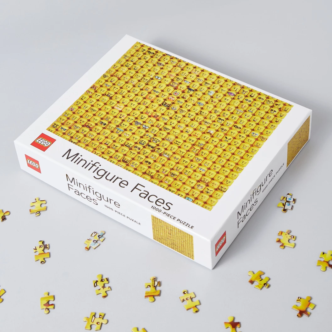 Minifiguurgezichtenpuzzel 1000 stukjes