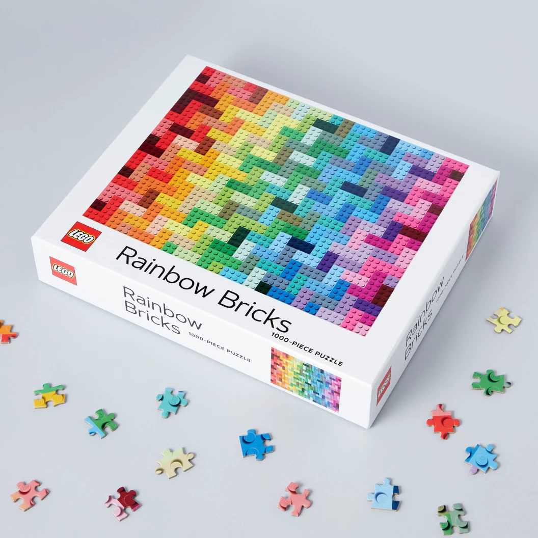 Regenboogstenenpuzzel 1000 stukjes