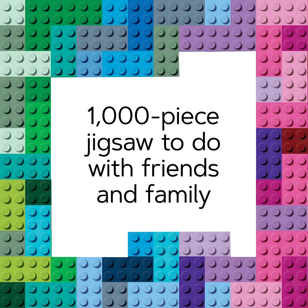 Regenboogstenenpuzzel 1000 stukjes