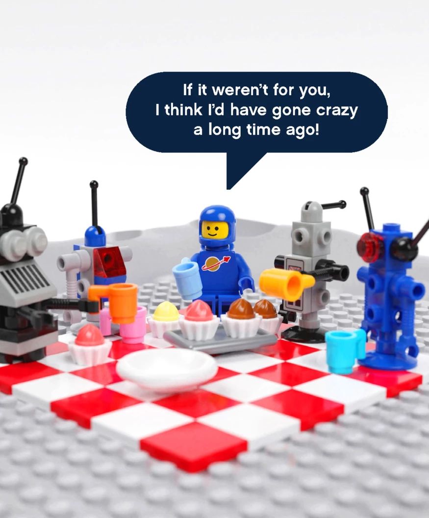LEGO® Minifiguurkaartjes: 20 kaarten en enveloppen