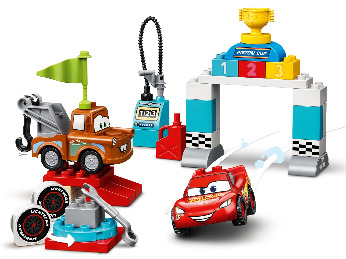 Bliksem McQueen's racedag