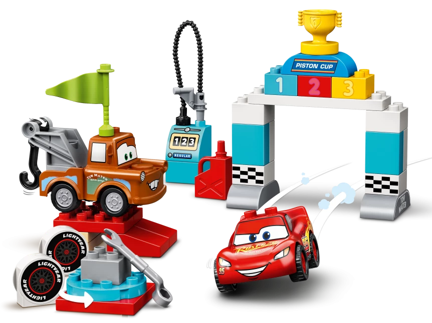 Bliksem McQueen's racedag