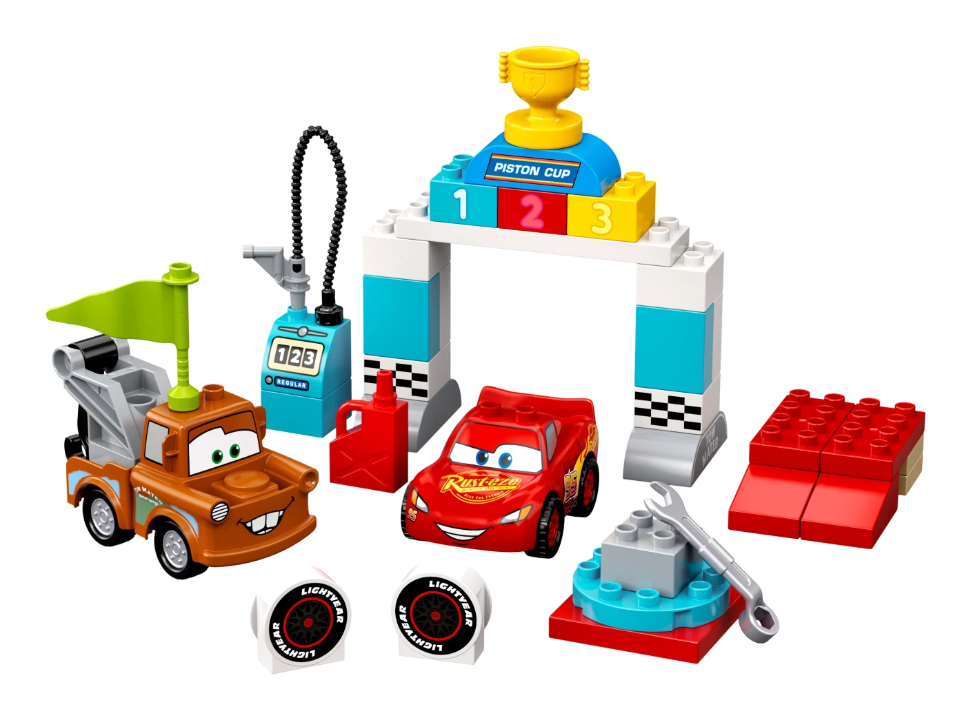 Bliksem McQueen's racedag