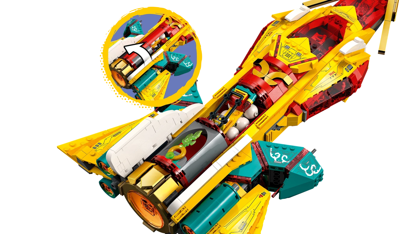 Monkie Kid's ruimteraket