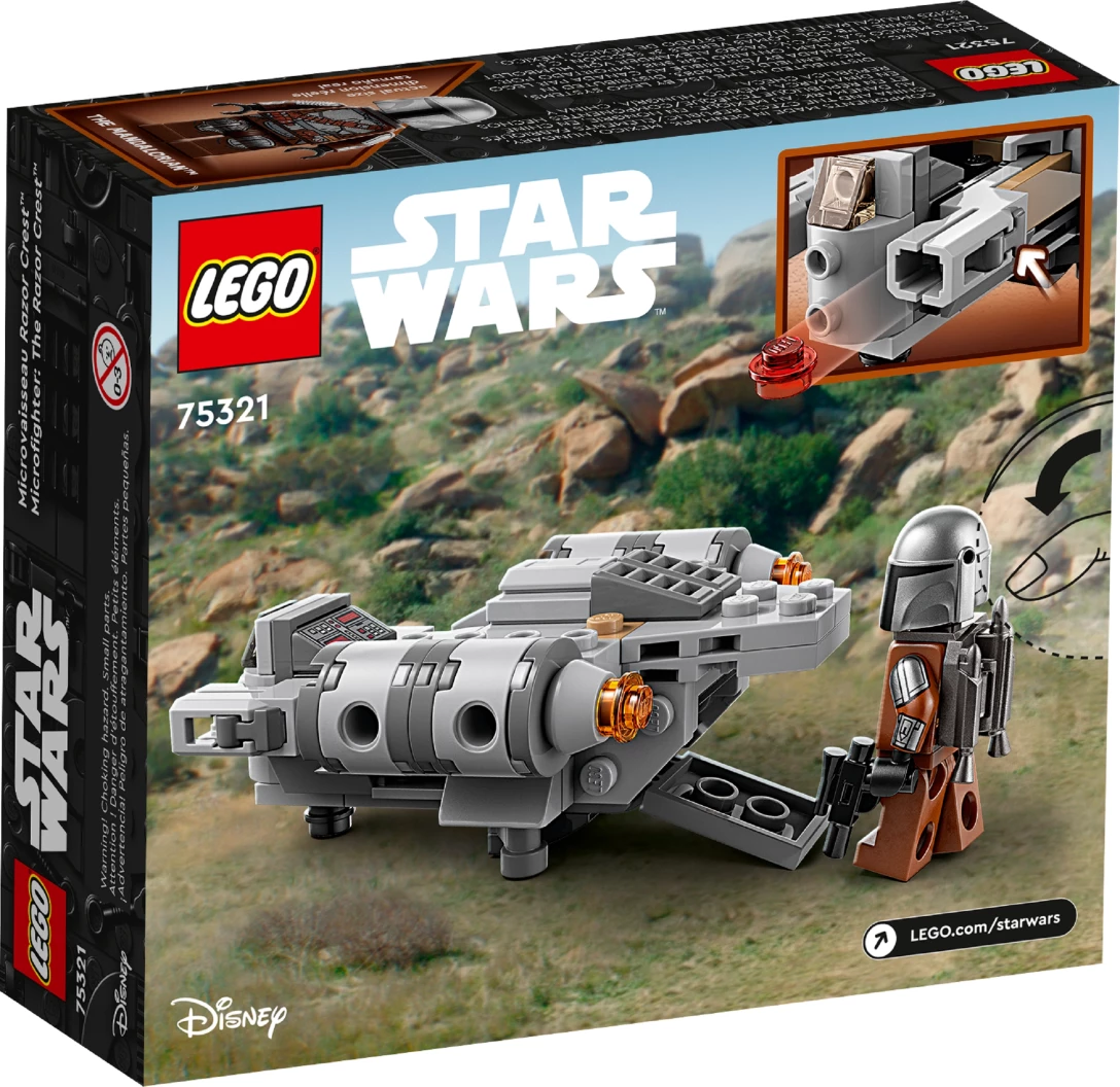 De Razor Crest™ Microfighter