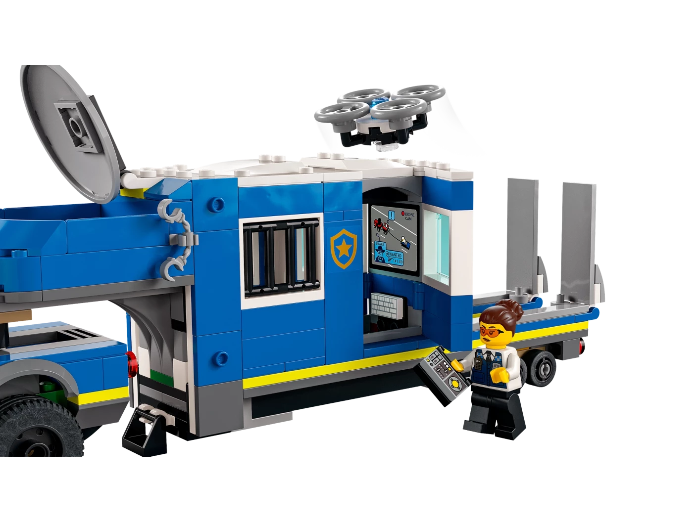 Mobiele commandowagen politie